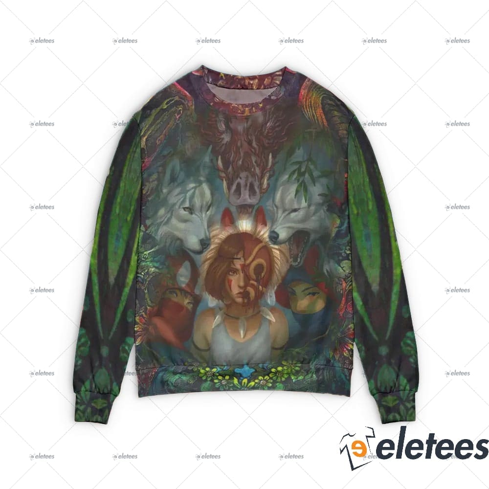 Princess Mononoke 3D Sweater