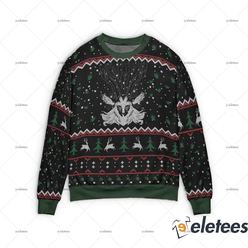 Princess Mononoke Shishigami Ugly Sweater