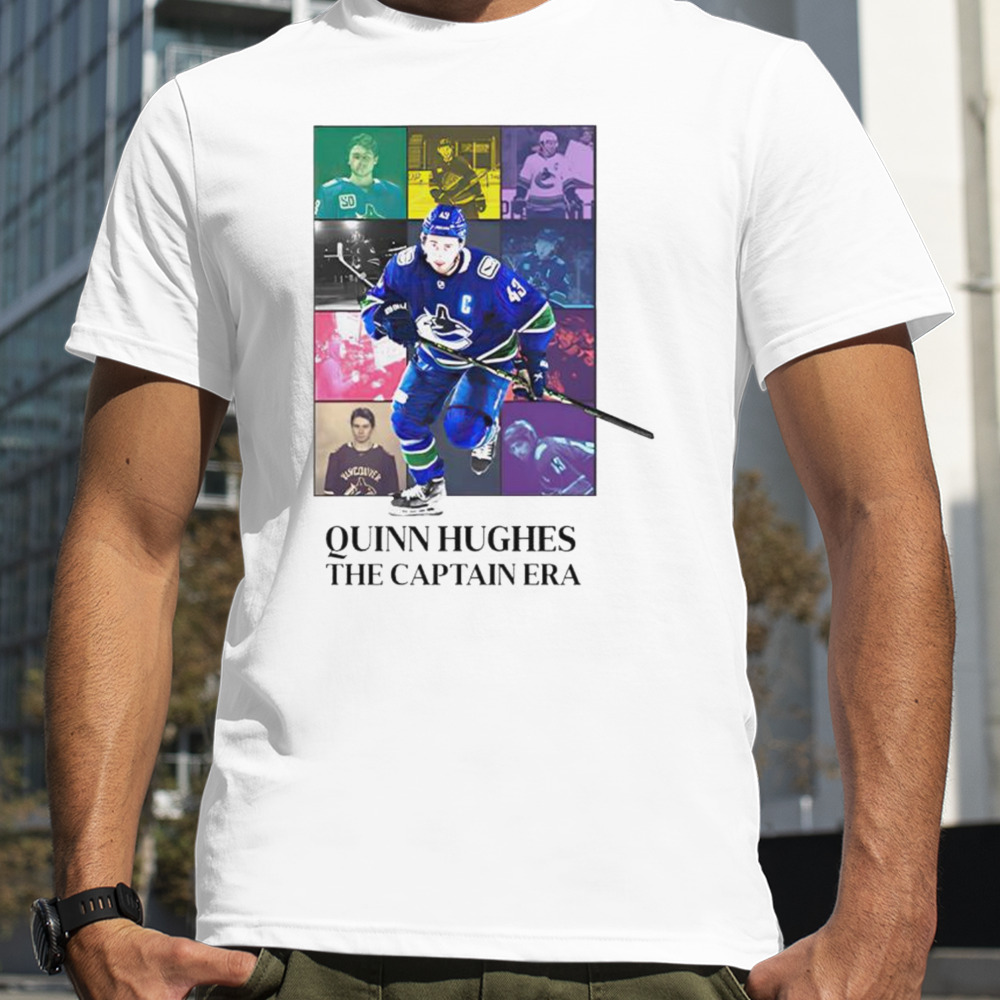 Quinn Hughes The Captain Era shirt