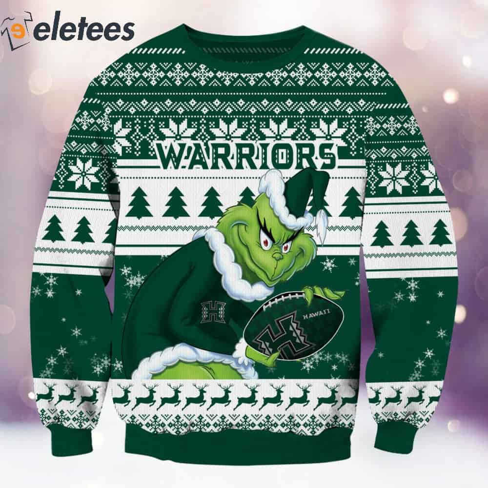 Rainbow Warriors Grnch Christmas Ugly Sweater