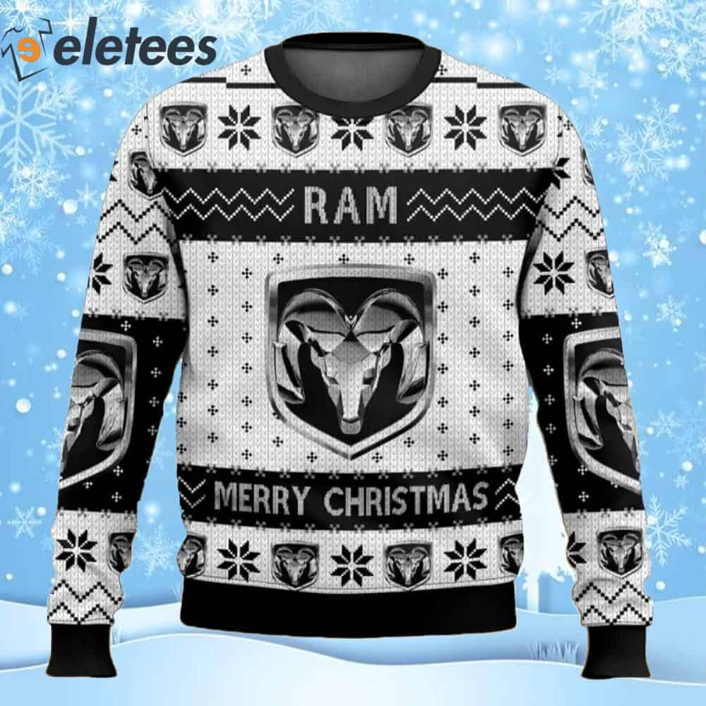 Ram Trucks Merry Christmas Ugly Sweater