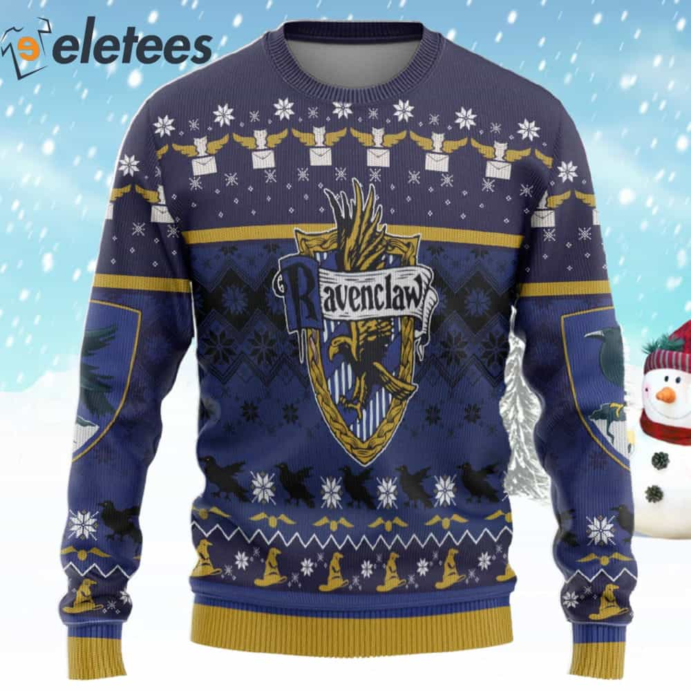 Ravenclaw Harry Potter Ugly Christmas Sweater