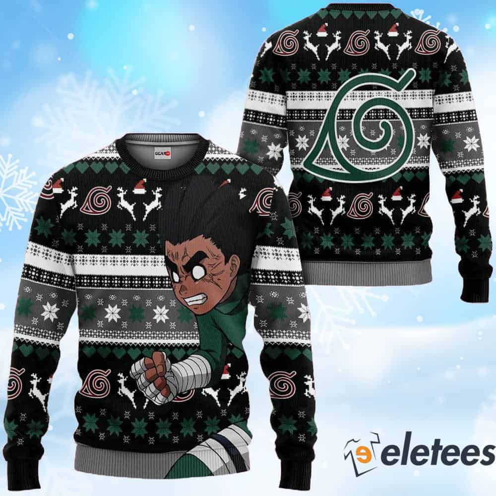 Rock Lee Ugly Christmas Sweater