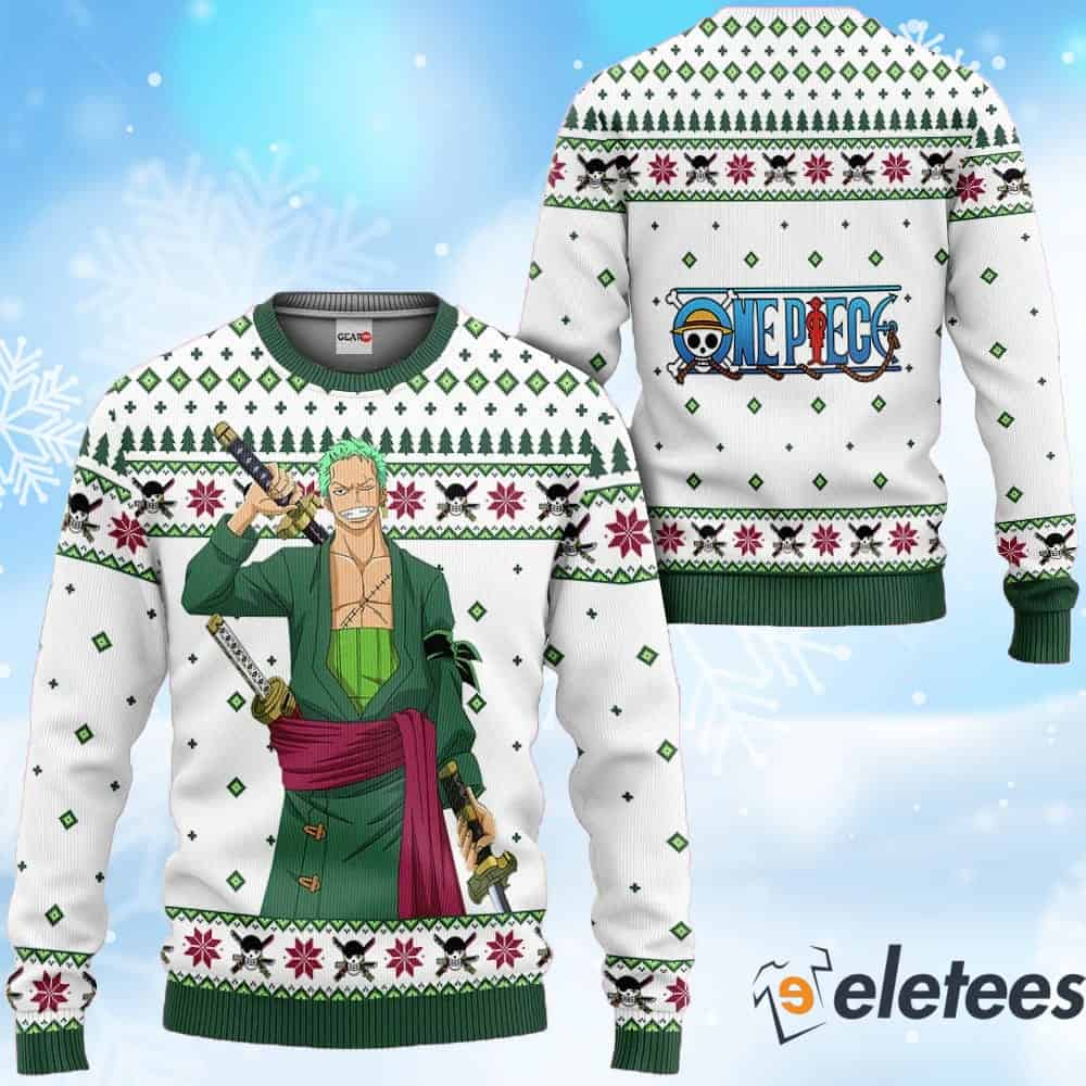 Roronoa Zoro Ugly Christmas Sweater