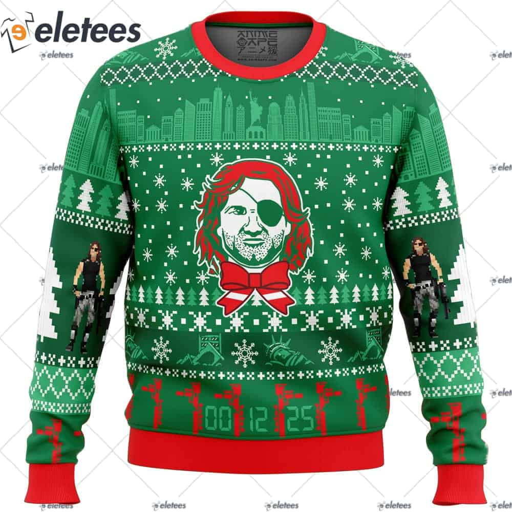 Russell for the Holidays Escape in New York Ugly Christmas Sweater