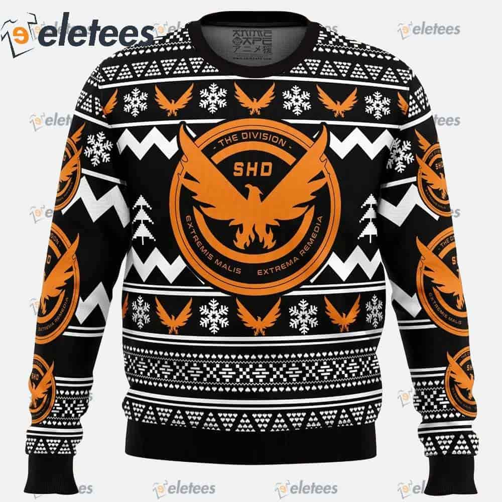 SHD Strategic Homeland Division Ugly Christmas Sweater