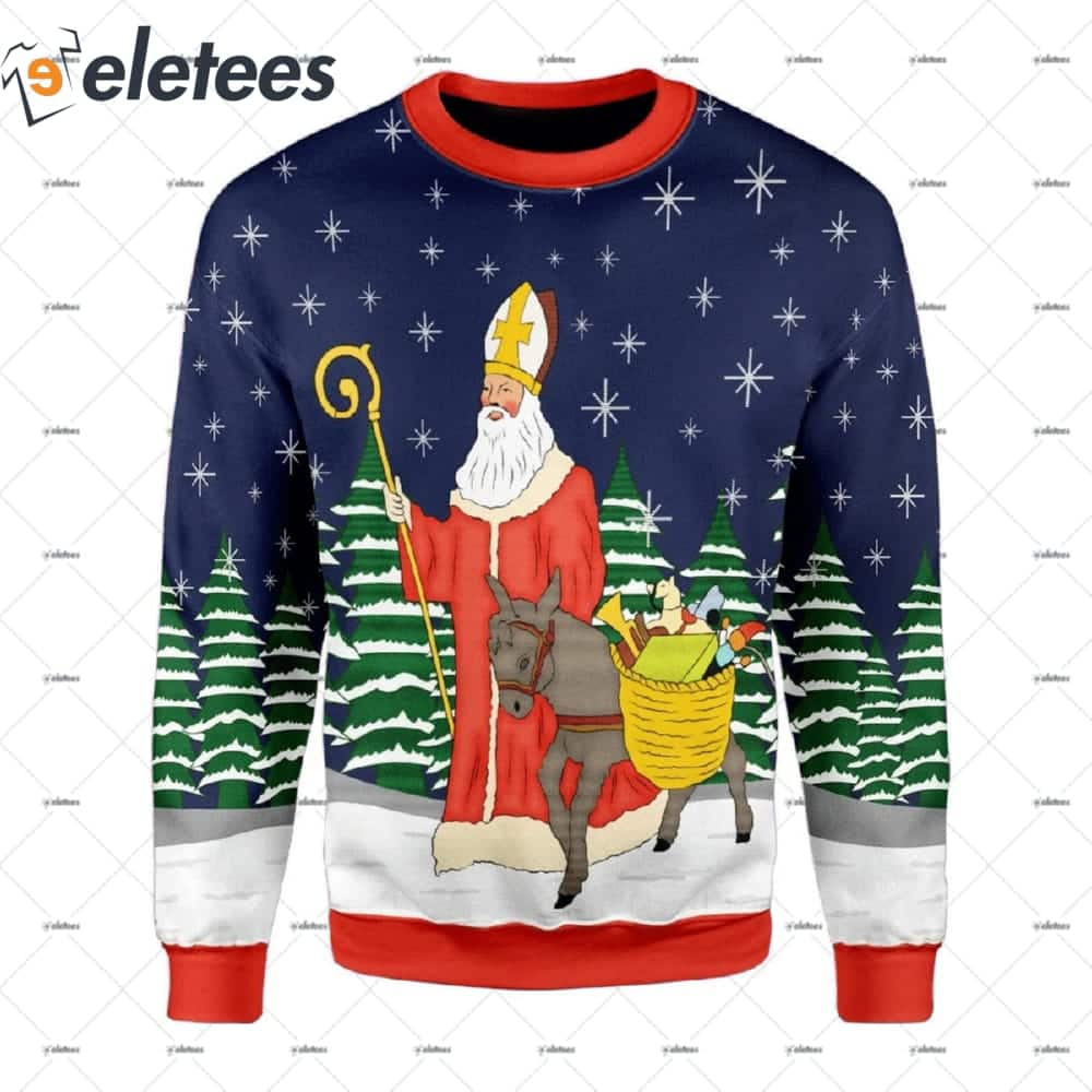 Saint Nicholas Ugly Christmas Sweater