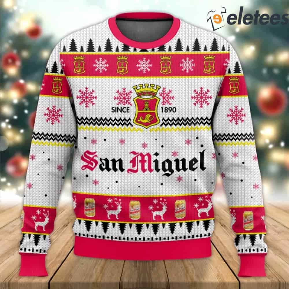 San Miguel Beer Ugly Christmas Sweater