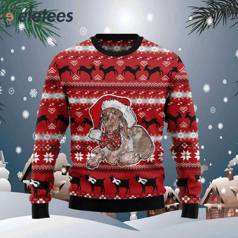 Santa Goat - Ugly Christmas Sweater