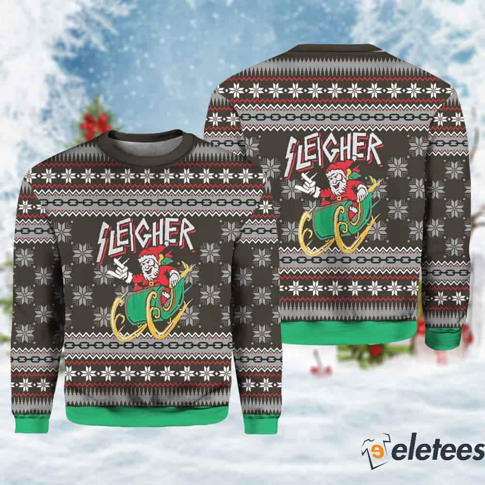 Santa Sleigher Christmas Sweater