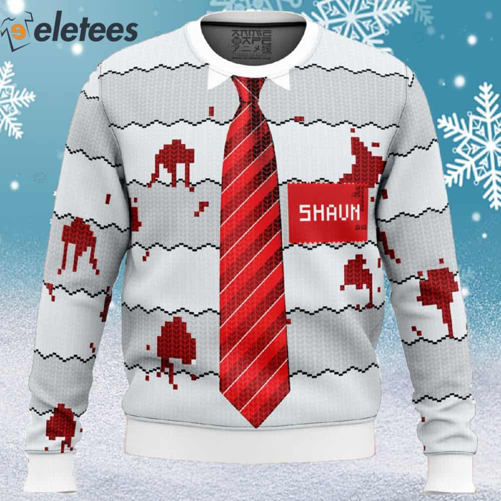 Shaun of the Dead Ugly Christmas Sweater