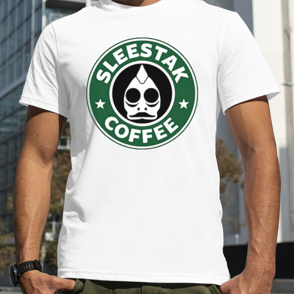 Sleestak coffee StarBucks parody shirt