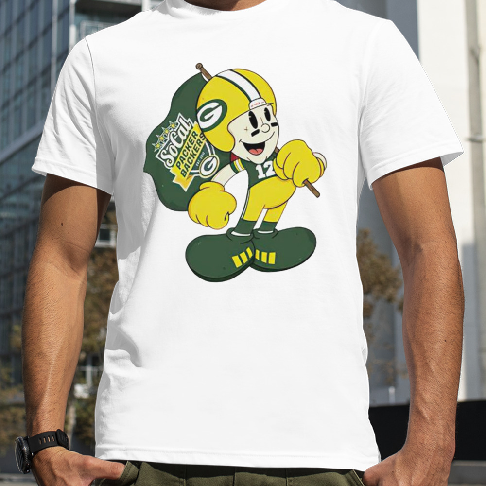 SoCal Packer Backers flag shirt