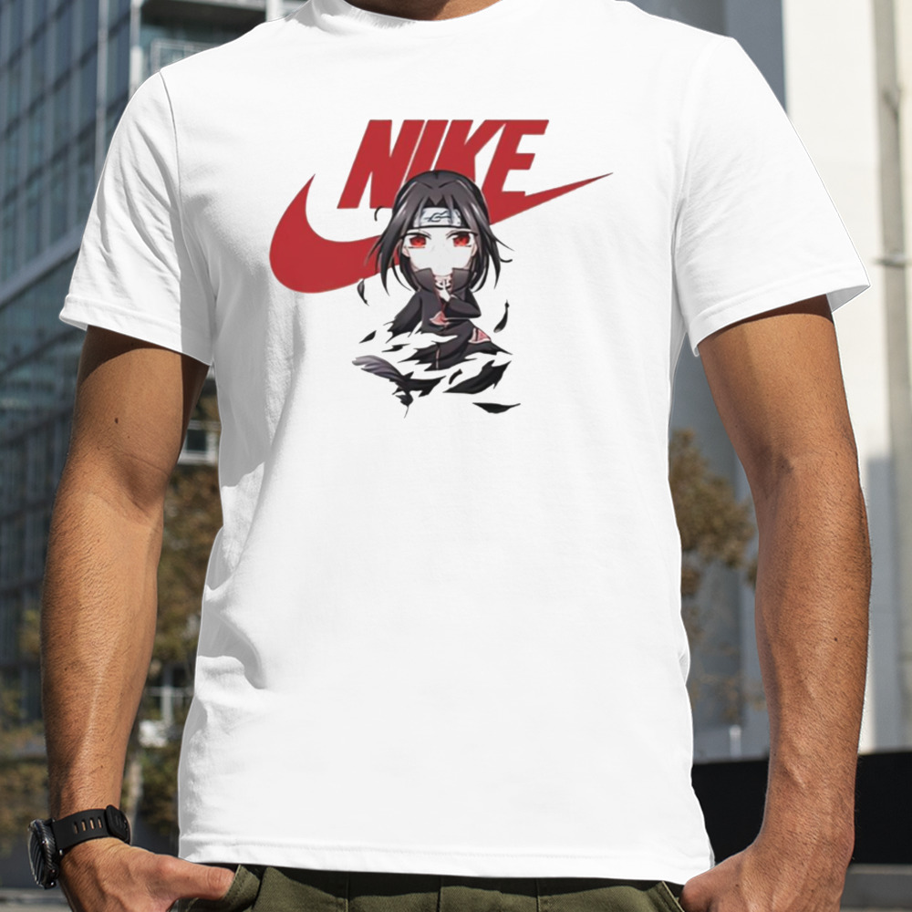 Uchiha Itachi Naruto Anime Nike Vintage Logo shirt