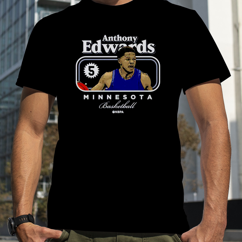 Anthony Edwards Minnesota cover shirt