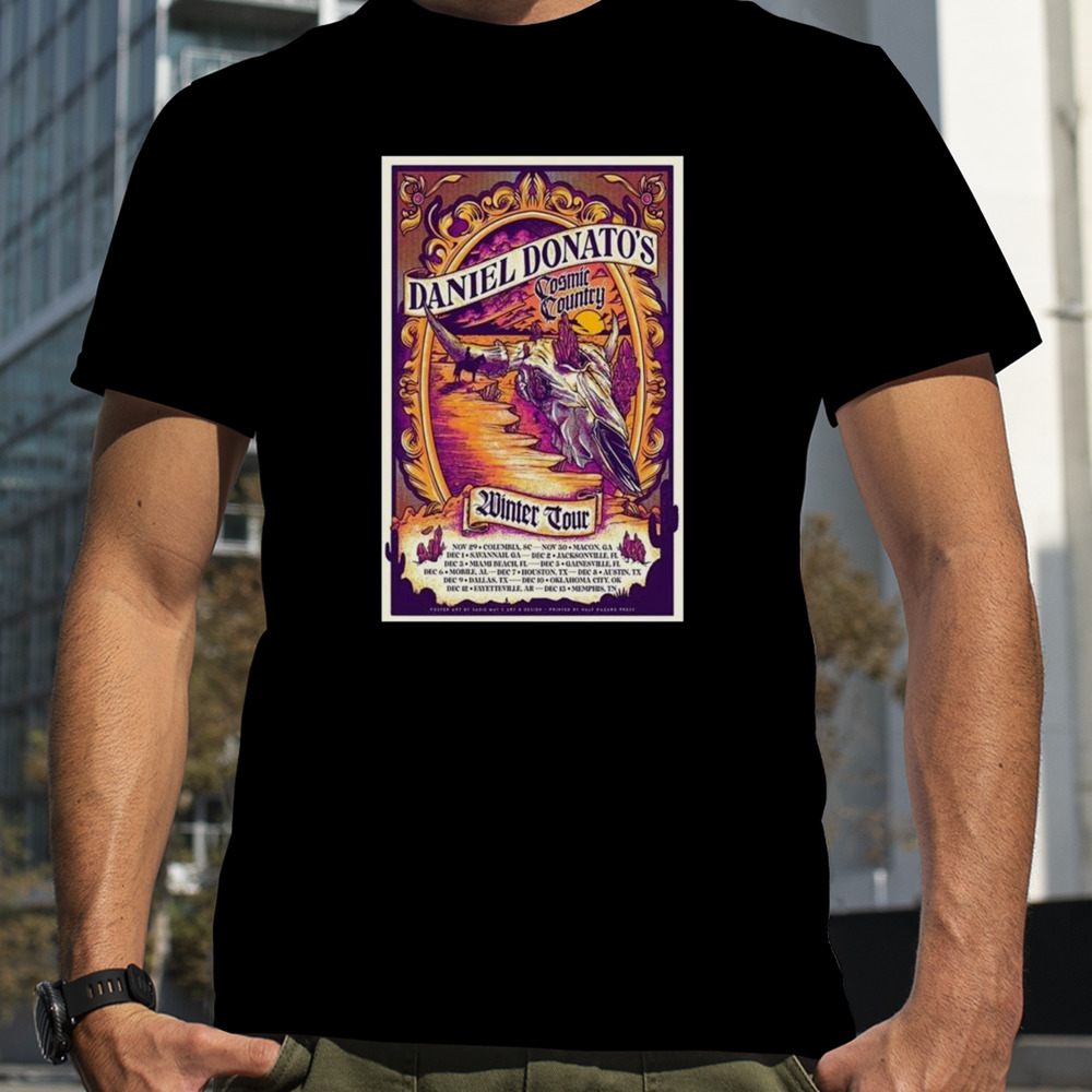 Daniel Donato’s Cosmic Country Winter Tour 2023 T-shirt