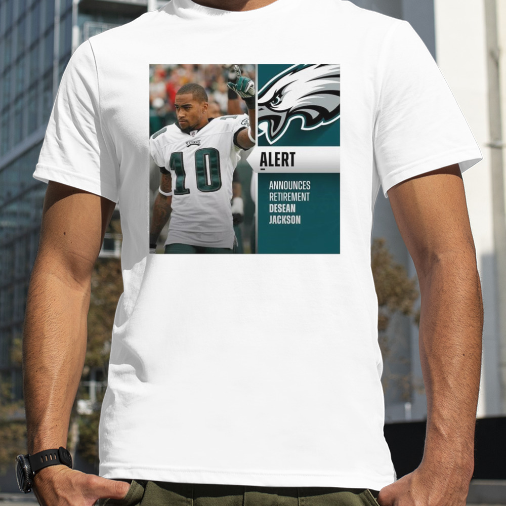 DeSean Jackson announces retirement shirt