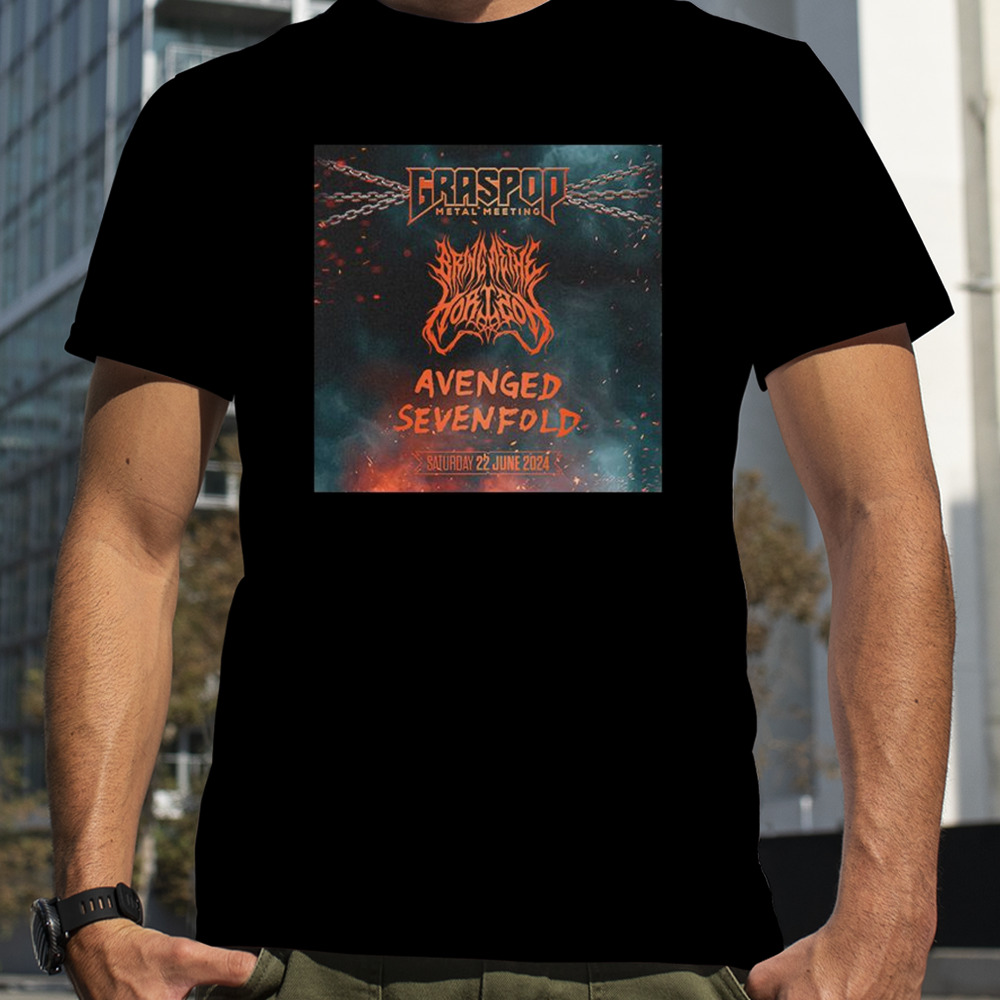 Graspop Metal Meeting The GMM24 Lineup With Two Powerhouse Bring Me The Horizon Avenged Sevenfold Saturday 22 June 2024 T-Shirt