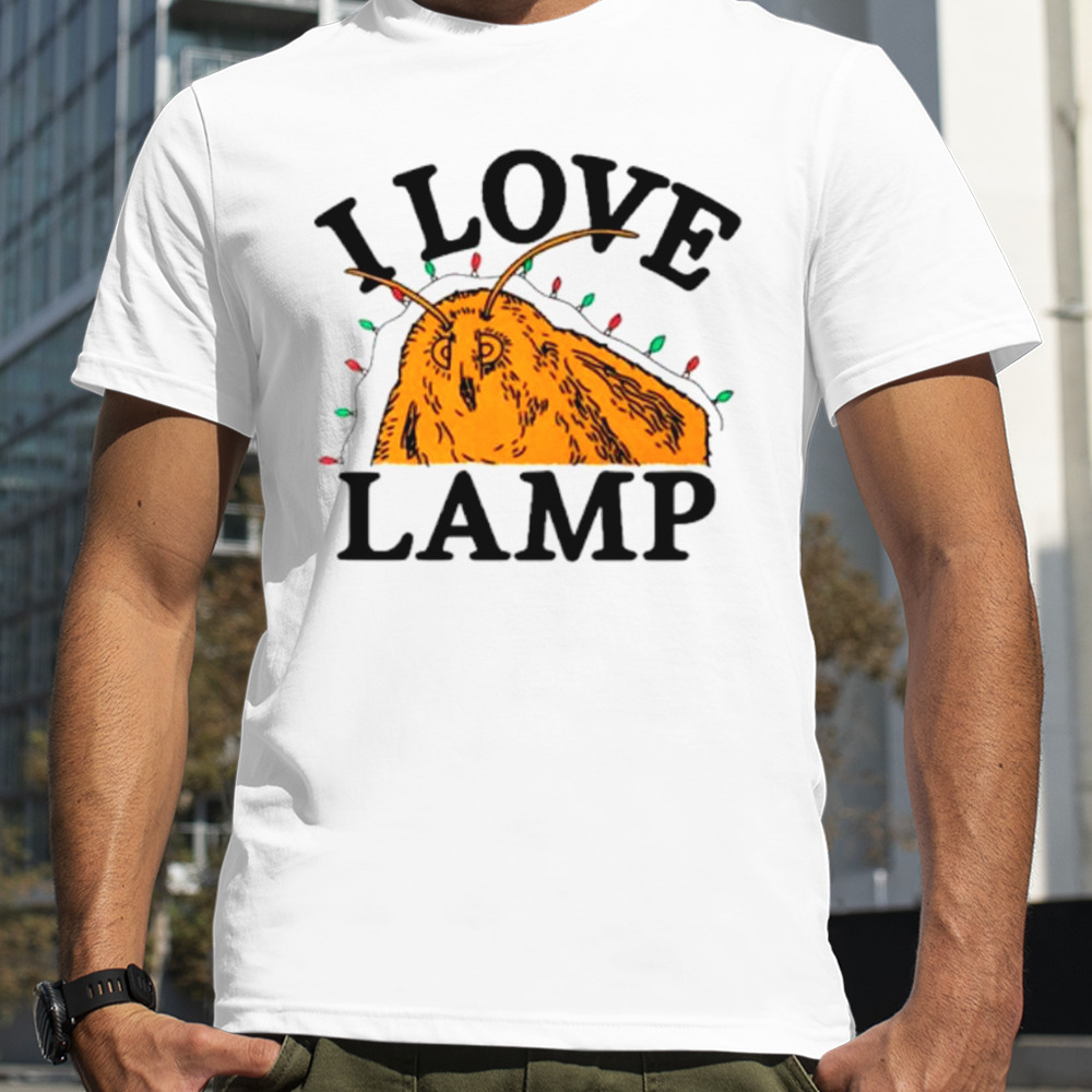 I love lamp Christmas lights shirt