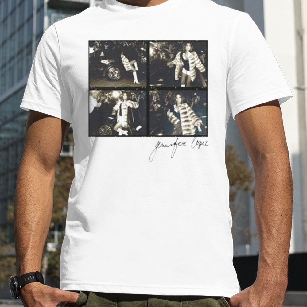 Jennifer Lopez Timt photo collage shirt