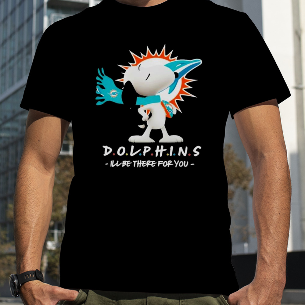 Nfl Miami Dolphins Snoopy I’ll Be There For You 2023 T-shirt