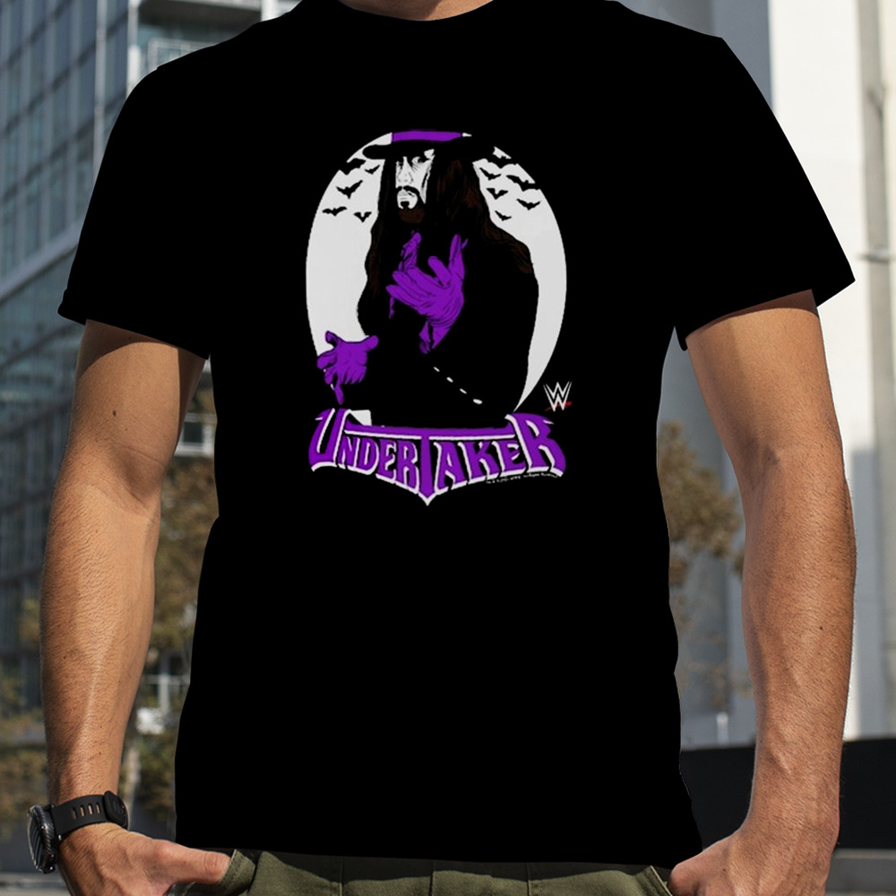 Ripple Junction Black The Undertaker Bat Circle Graphic T-shirt