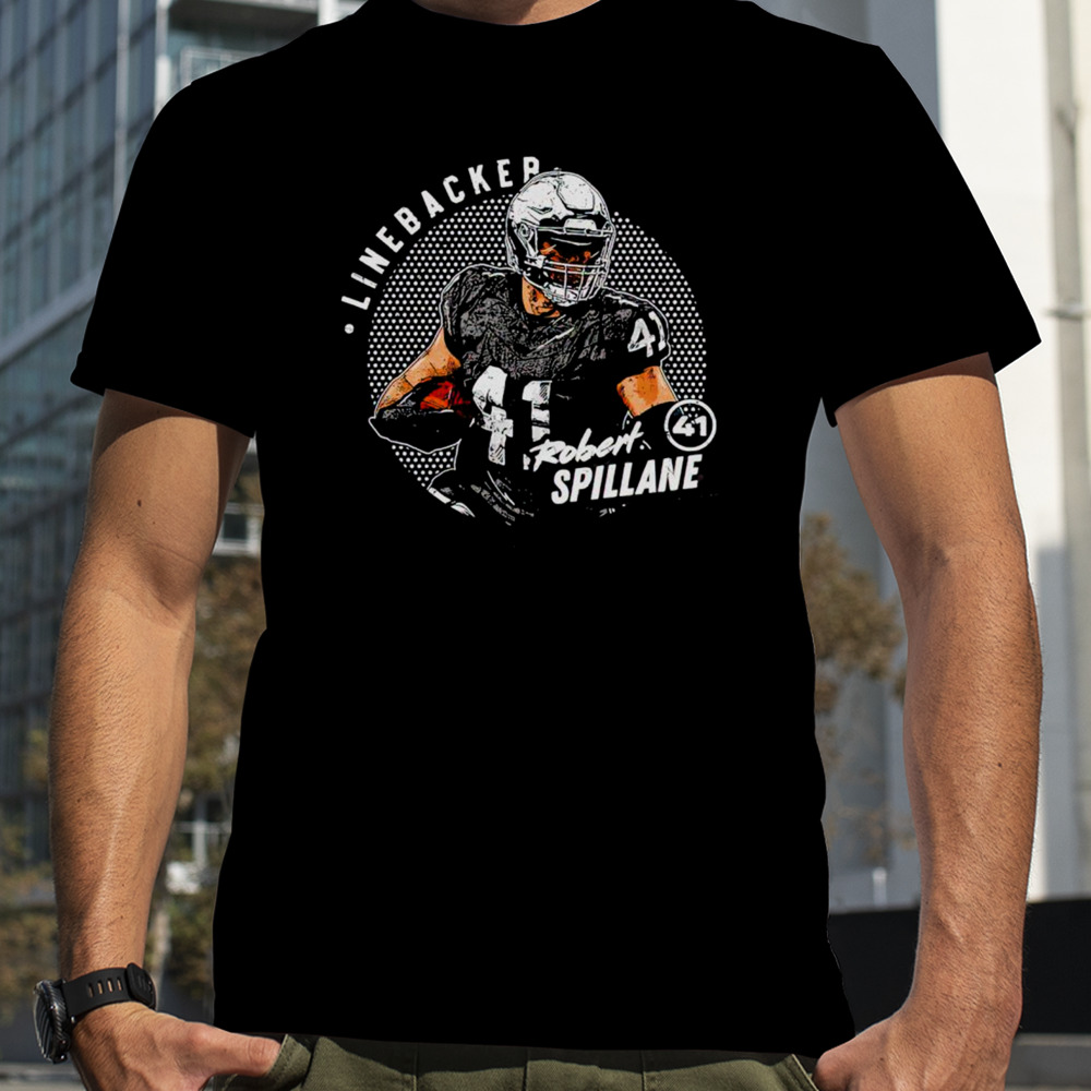 Robert Spillane Las Vegas linebacker shirt