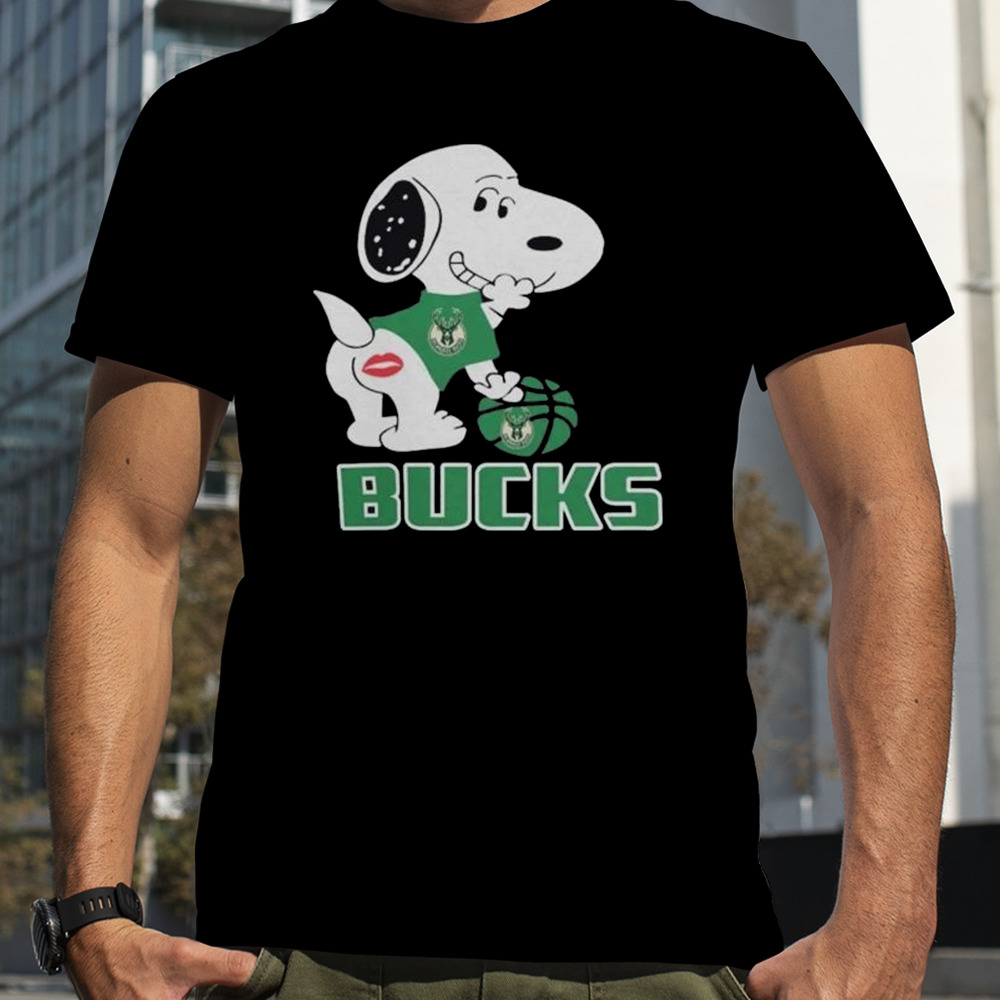 Snoopy Milwaukee Bucks Sexy 2023 Shirt