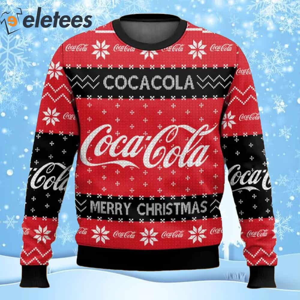 Soda Cocacola Drinks Ugly Christmas Sweater