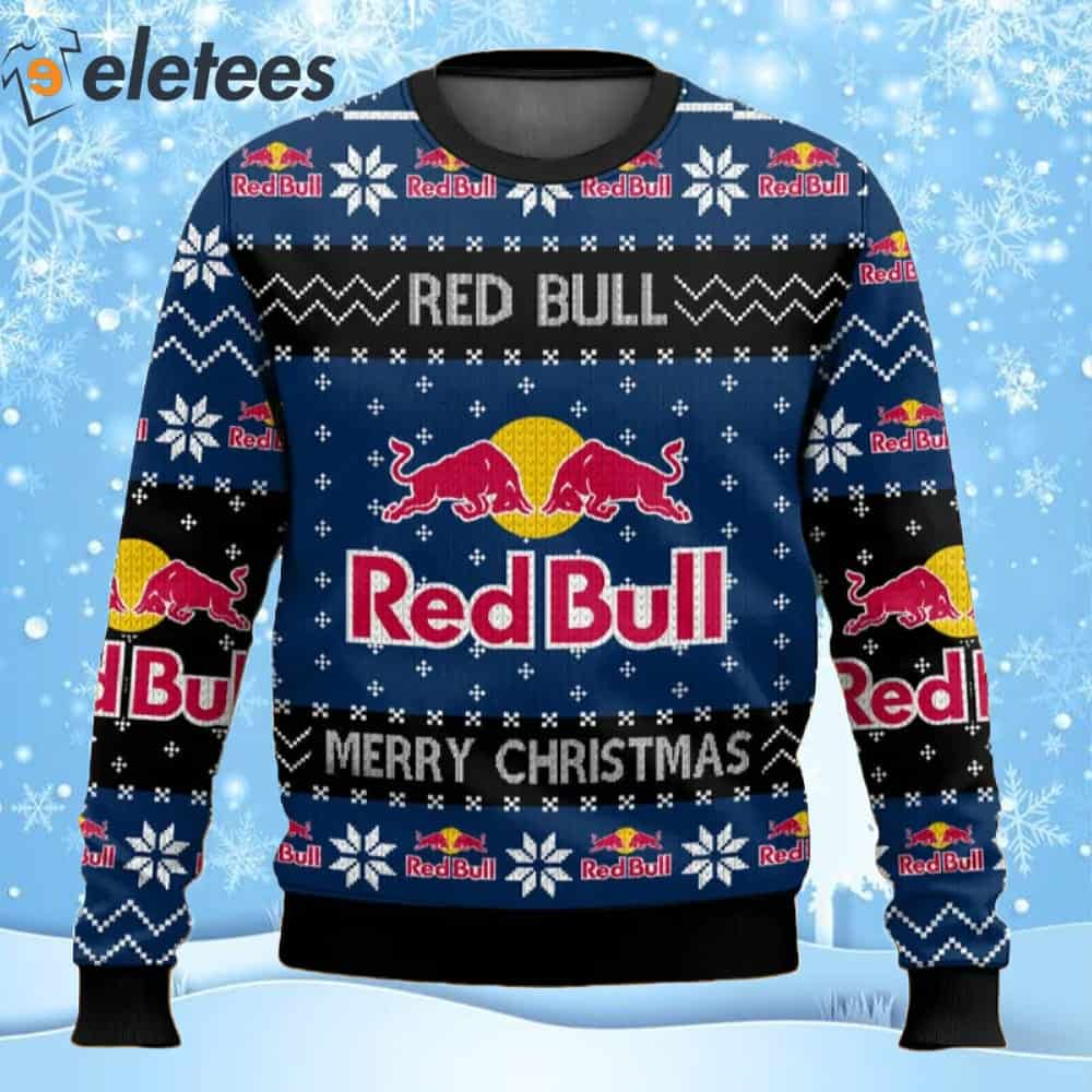 Soda Redbull Drinks Ugly Christmas Sweater