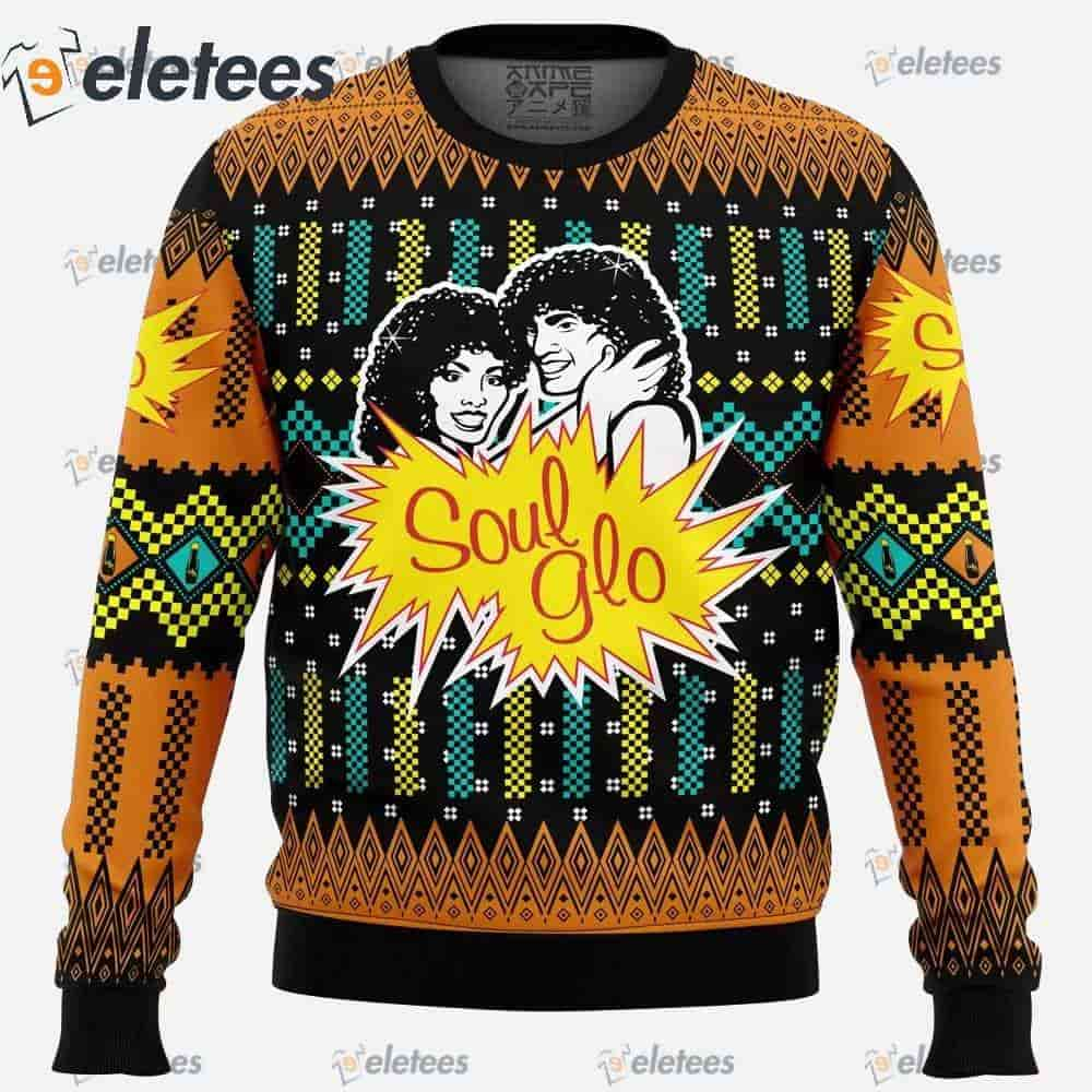 Soul Glo Coming To America Ugly Christmas Sweater