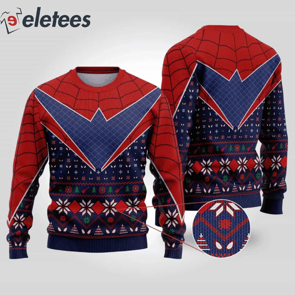 Spider Man Ugly Christmas Sweater