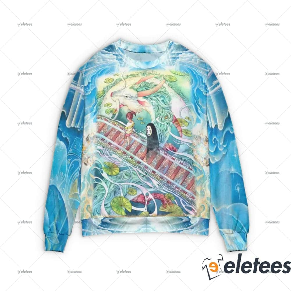 Spirited Away Follow the Railway 3D Sweater