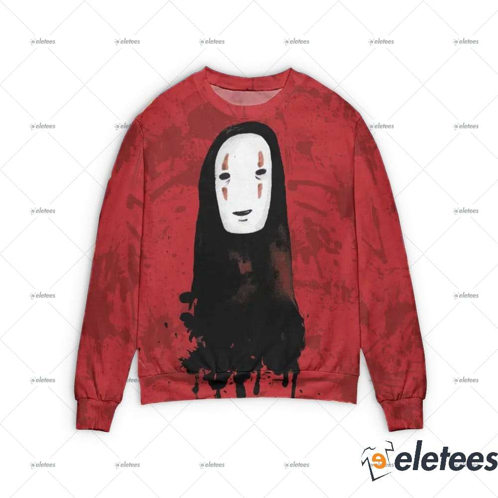 Spirited Away No Face Kaonashi 3D Sweater