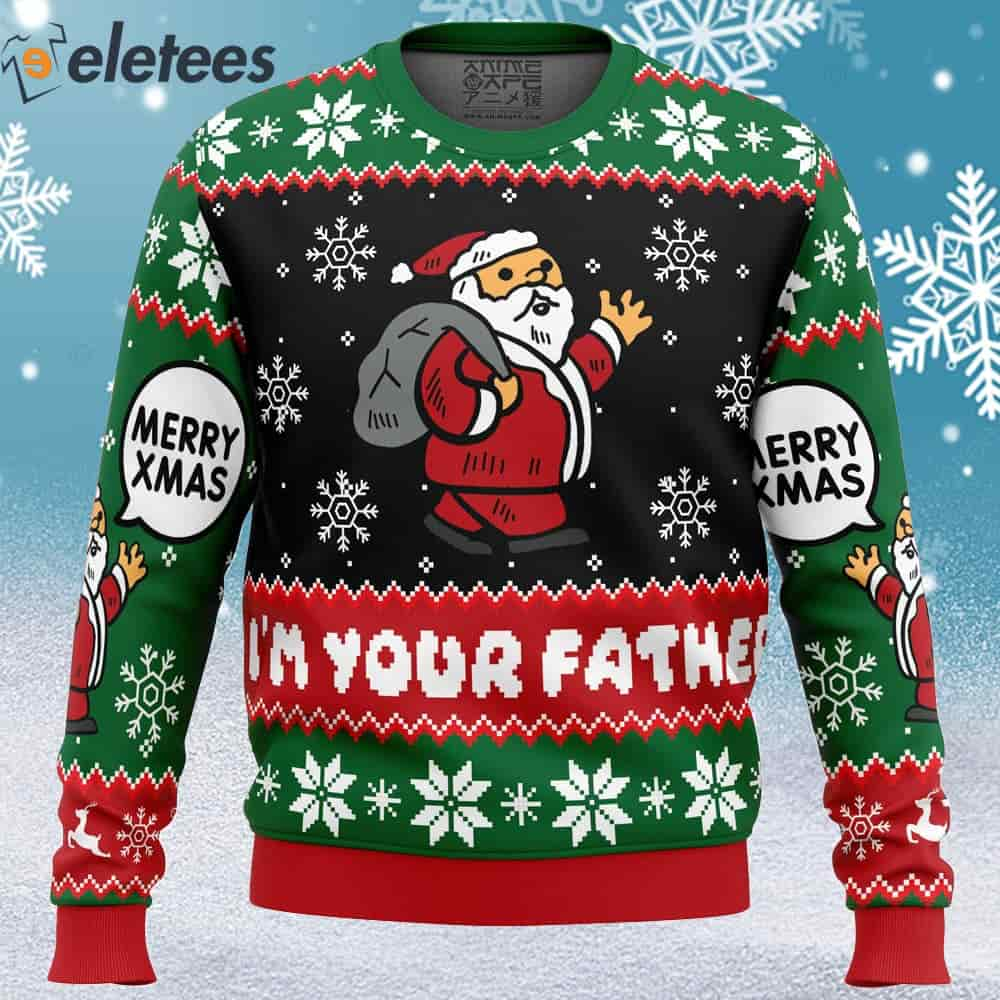 Spoiler Christmas Santa Claus Ugly Christmas Sweater