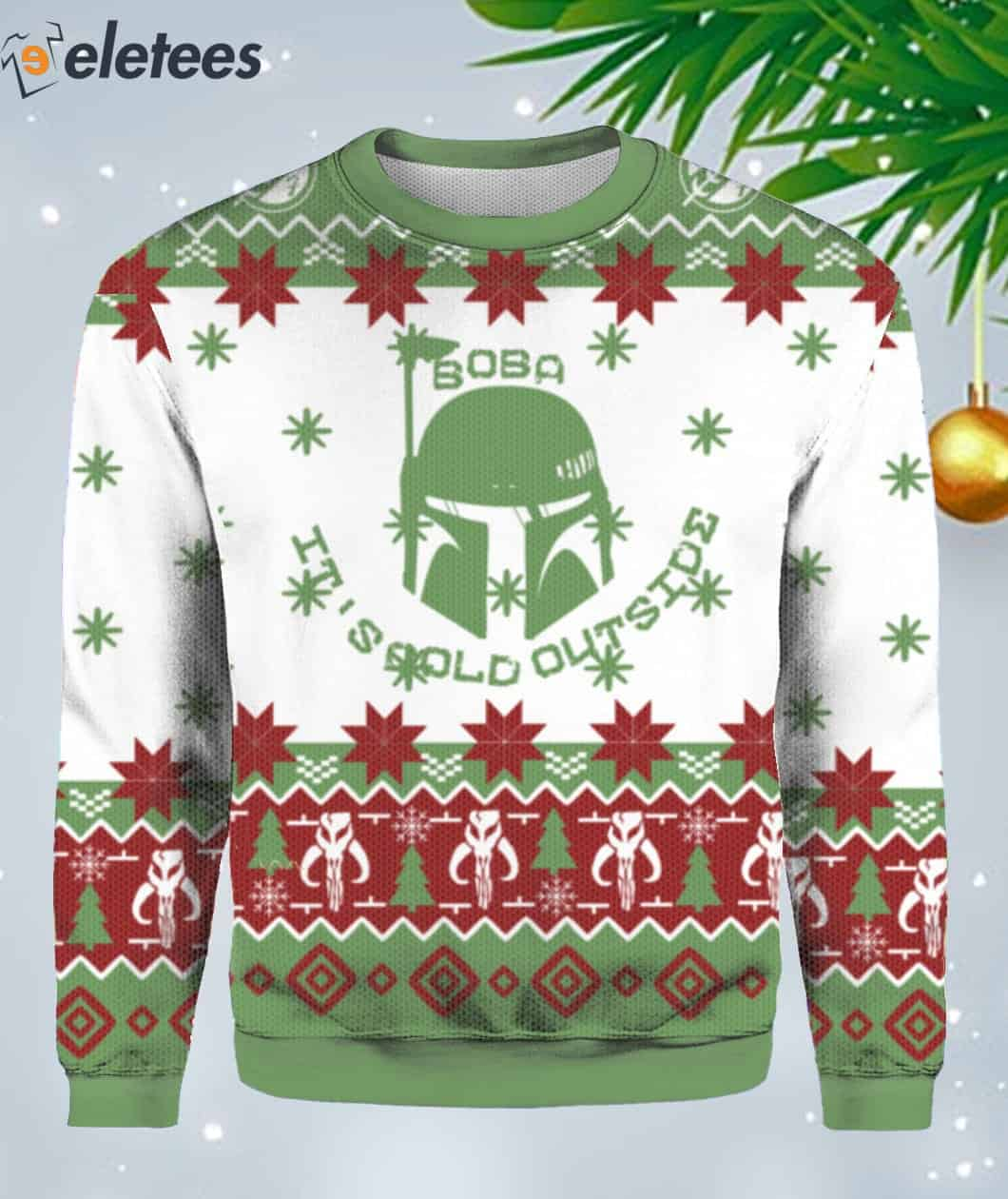 Star Wars Boba Fett Boba Its Cold Outside Christmas Sweater