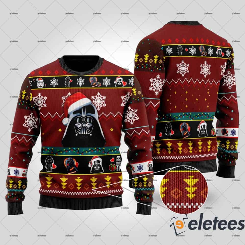 Star Wars Vader Lack of Cheer Ugly Christmas Sweater