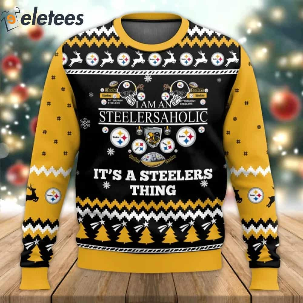 Steelers Holic Ugly Sweater