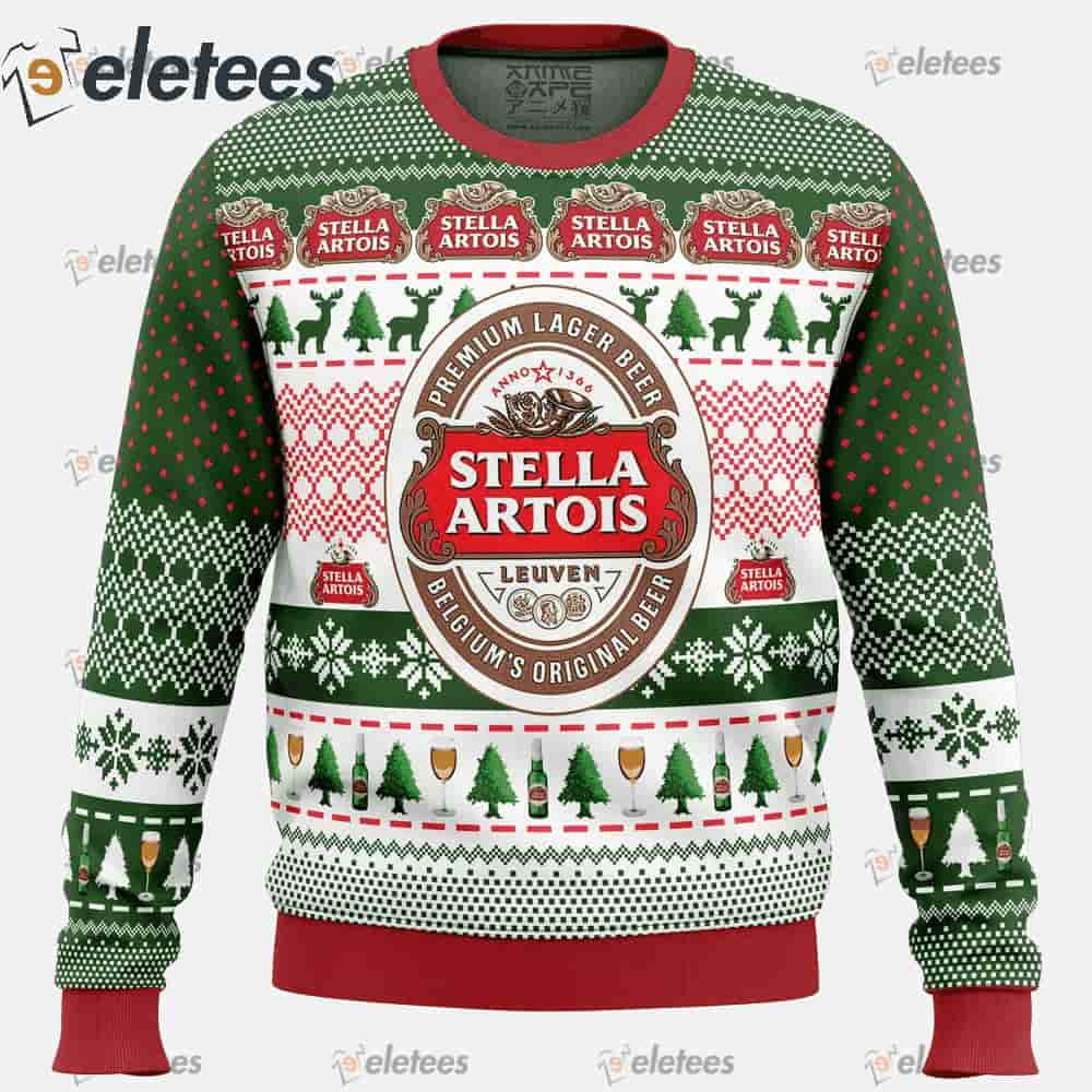 Stella Artois Ugly Christmas Sweater