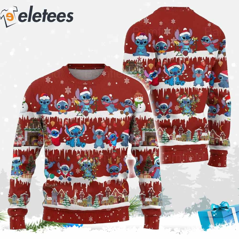 Stitch Funny Ugly Christmas Sweater