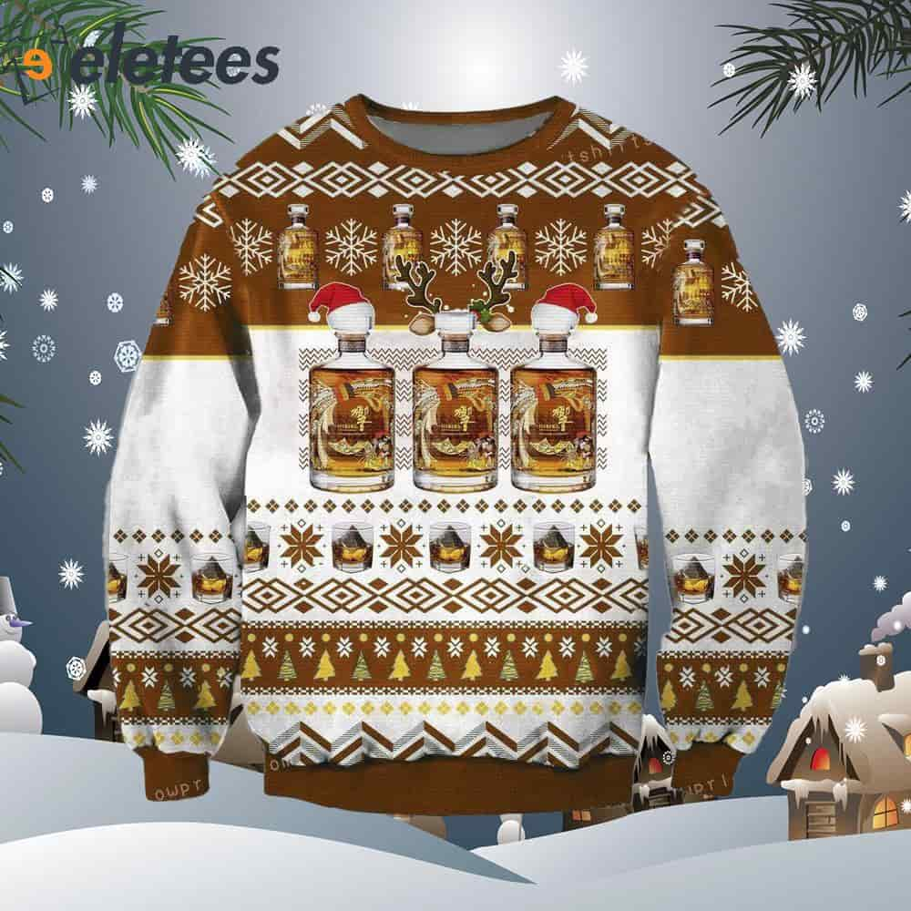 Suntory Hibiki Harmony Japanese Whisky Ugly Sweater