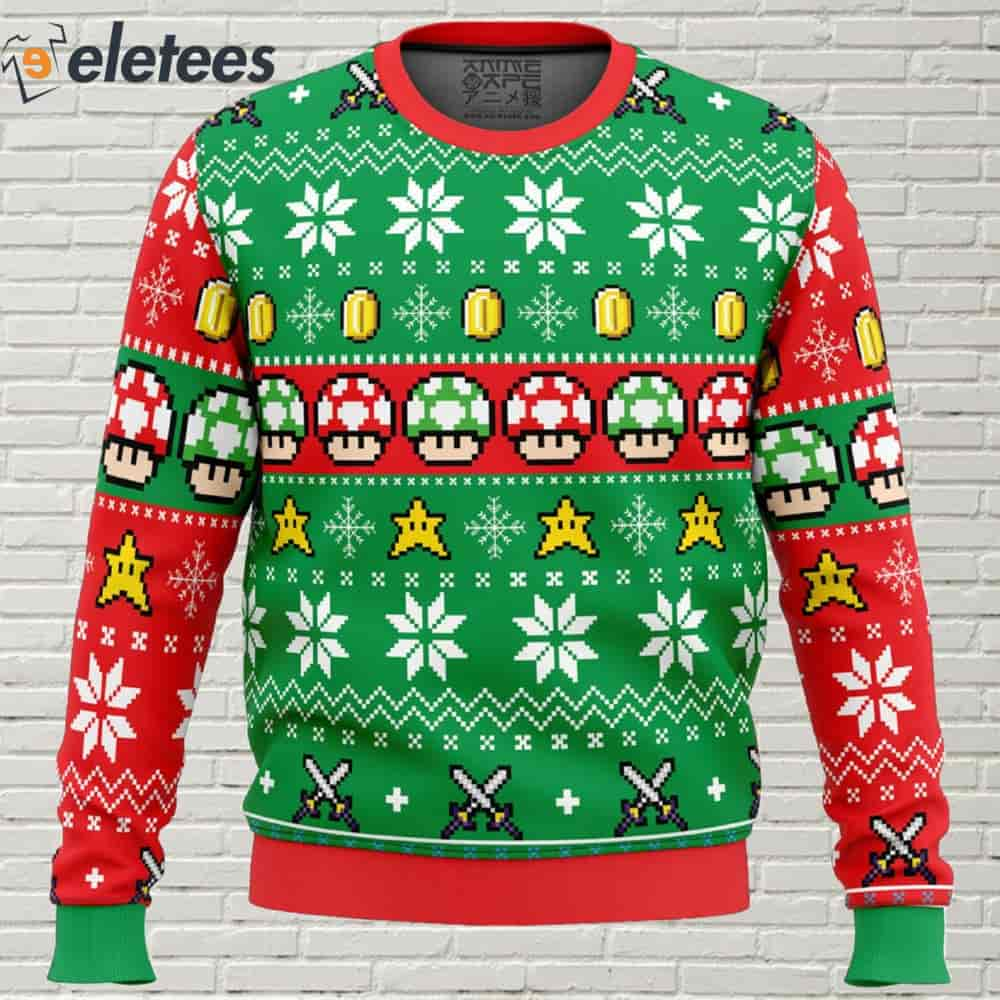 Super Mario Ugly Christmas Sweater