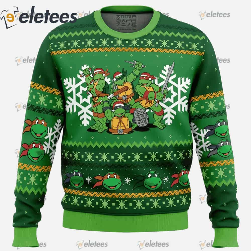 Teenage Mutant Ninja Turtles Christmas Ugly Christmas Sweater