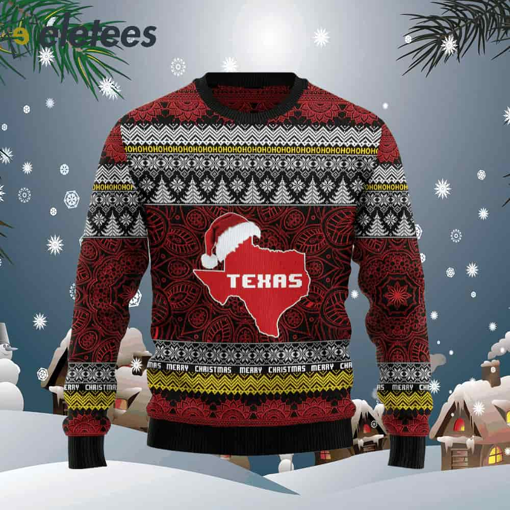 Texas Mandala Ugly Christmas Sweater