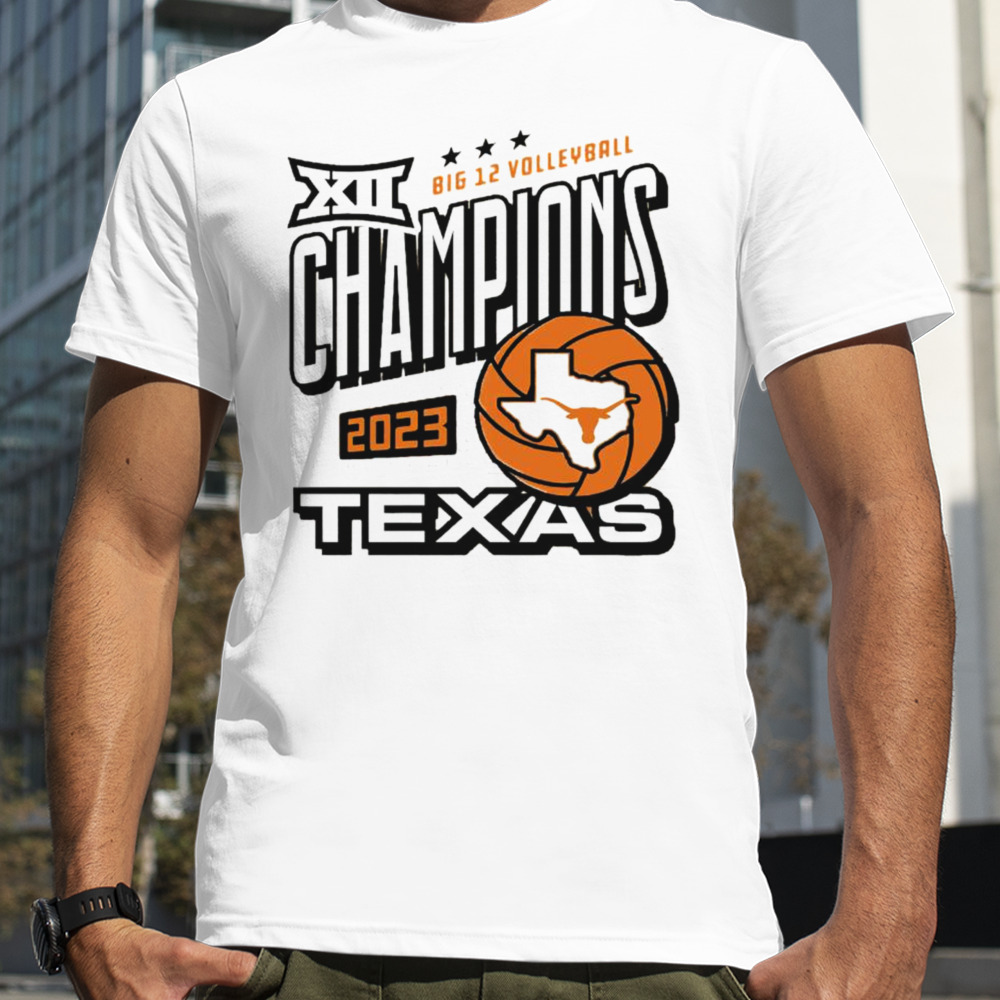 Texas volleyball big 12 champions shirt