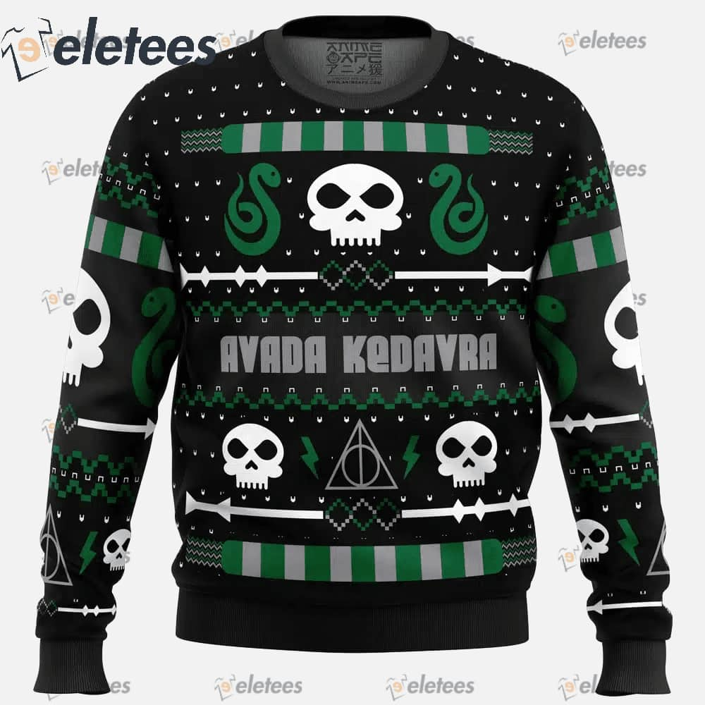 The Dark Sweater Harry Potter Ugly Christmas Sweater