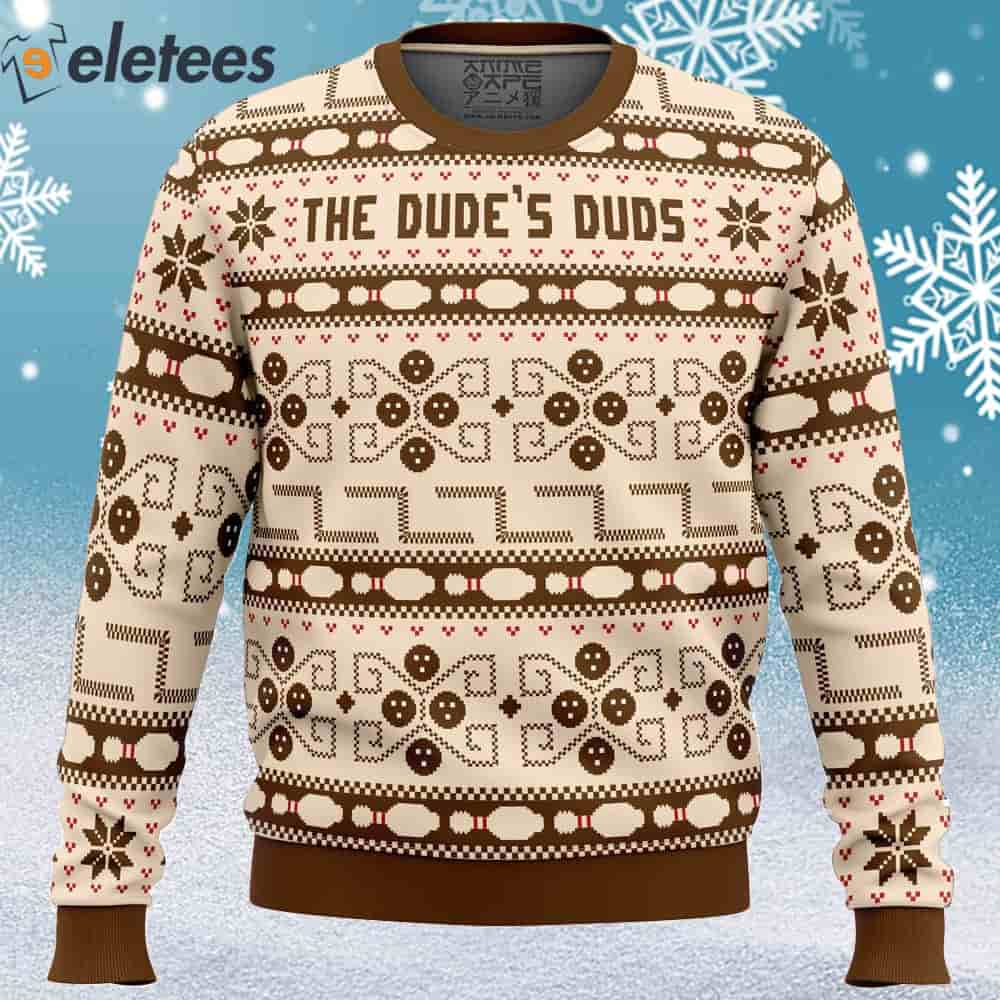 The Dude's Duds The Big Lebowski Ugly Christmas Sweater