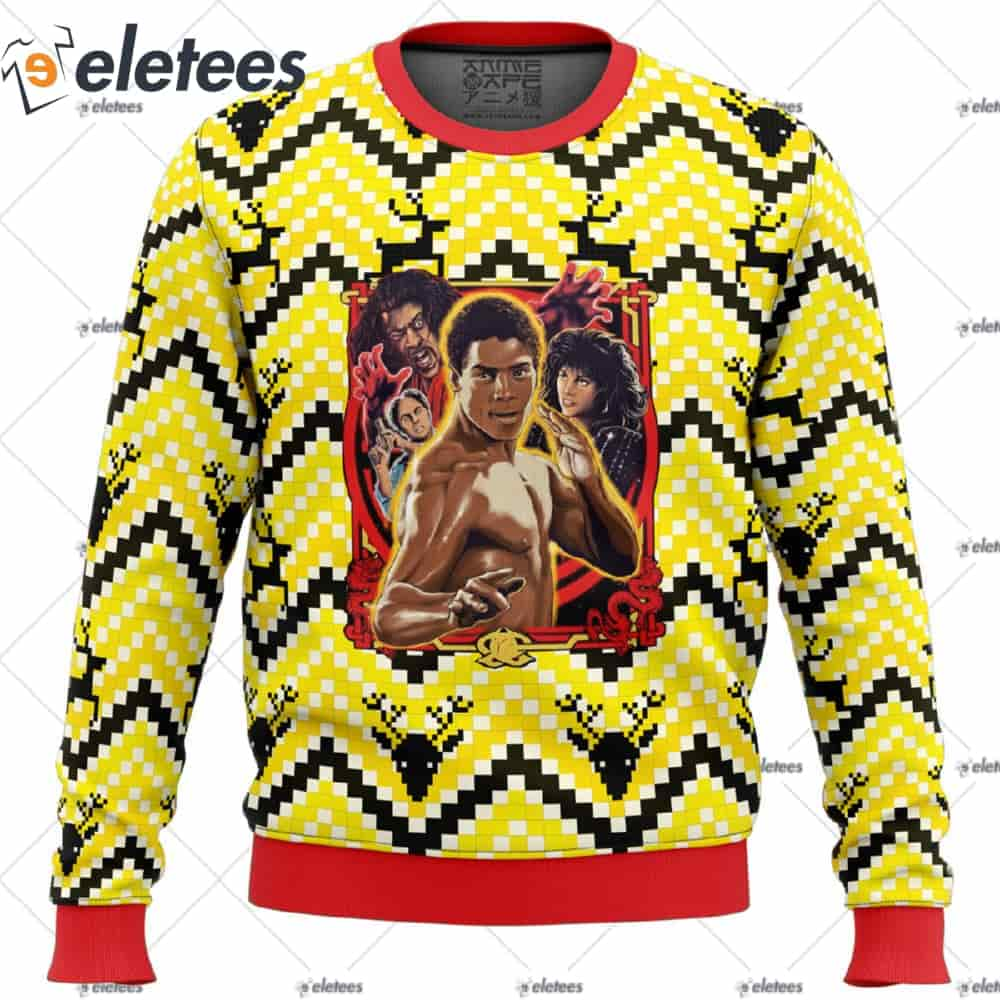 The Last Dragon Ugly Christmas Sweater