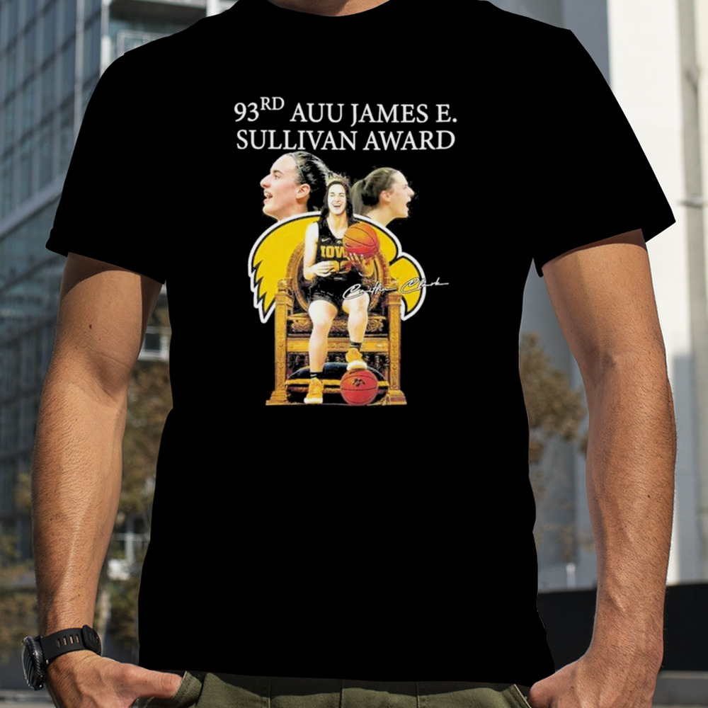 The Queen Caitlin Clark 93rd AUU James E. Sullivan Award Signature shirt