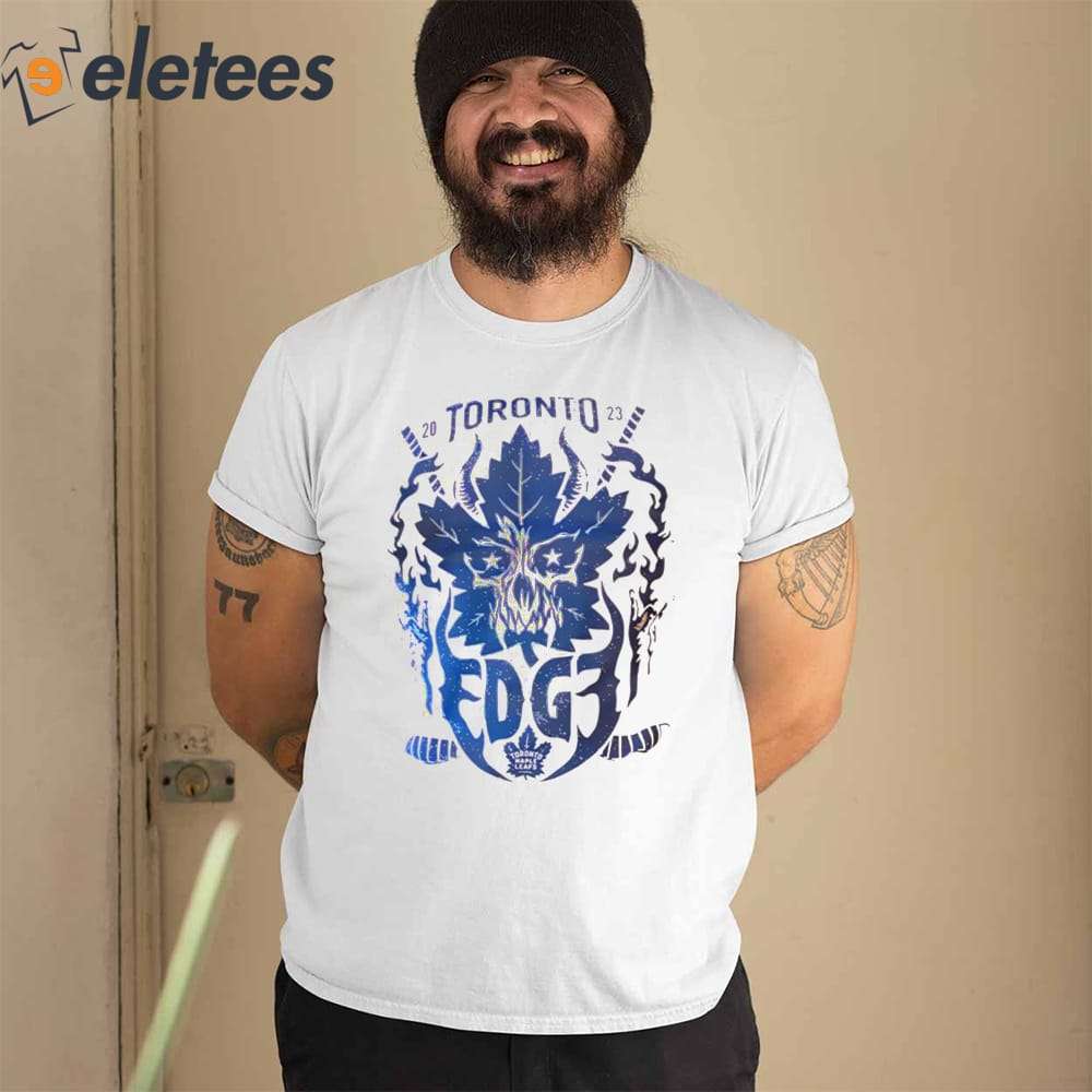 Toronto Maple Leafs x Edge Collaboration 2023 Shirt